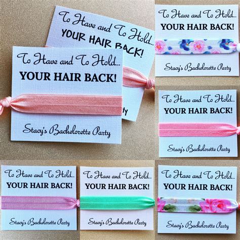To Have And To Hold Your Hair Back Printable Template